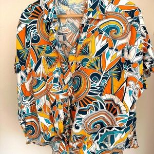 Women’s‎ blouse, geometric bohemian